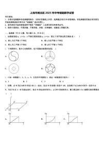上海市闸北区2025年中考猜题数学试卷含解析
