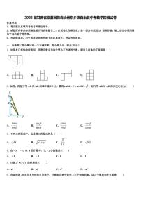 2025届甘肃省临夏回族自治州东乡族自治县中考数学四模试卷含解析