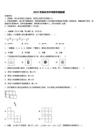 2025年绥化市中考数学猜题卷含解析