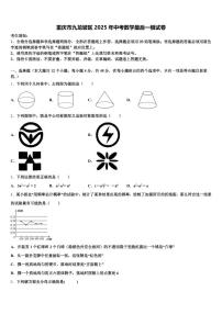 重庆市九龙坡区2025年中考数学最后一模试卷含解析