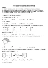 2025年宜宾市宜宾县中考试题猜想数学试卷含解析