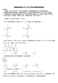 那曲地区索县2024-2025学年中考数学四模试卷含解析