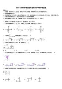 2024-2025学年清远市连州市中考数学模试卷含解析