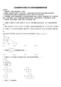 山东省德州市宁津县2025届中考试题猜想数学试卷含解析