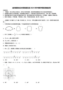 迪庆藏族自治州香格里拉县2025年中考数学模拟精编试卷含解析