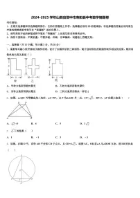 2024-2025学年山西省晋中市寿阳县中考数学猜题卷含解析