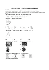 2024-2025学年辽宁省葫芦岛市连山区中考数学模拟试题含解析