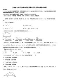 2024-2025学年阳泉市城区中考数学对点突破模拟试卷含解析