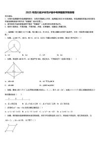 2025年四川省泸州市泸县中考押题数学预测卷含解析
