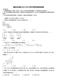 襄阳市谷城县2024-2025学年中考数学模拟预测题含解析