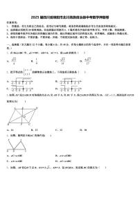 2025届四川省绵阳市北川羌族自治县中考数学押题卷含解析