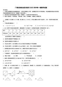 广西壮族自治区河池市2025年中考一模数学试题含解析