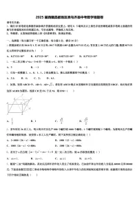 2025届西藏昌都地区类乌齐县中考数学猜题卷含解析