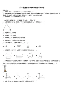 2025届华莹市中考数学最后一模试卷含解析