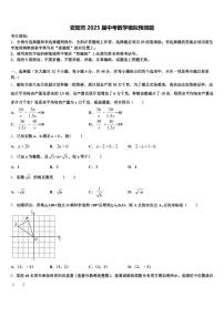 安阳市2025届中考数学模拟预测题含解析