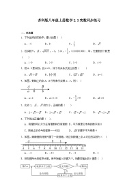初中数学苏科版（2024）八年级上册（2024）2.3 实数习题