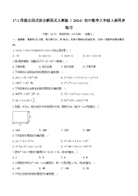 初中数学17.1 用提公因式法分解因式精品练习
