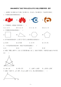 2024-2025年广东省广州市白云区白云中学八年级上学期数学期中考试卷（含答案）