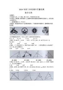 河南省商丘市柘城县2024-2025学年八年级上学期11月期中考试数学试题+