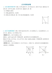 2026年中考数学压轴题专项练习-正方形综合题（学生版+名师详解版）