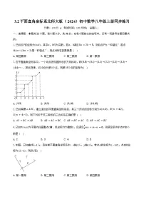 北师大版（2024）八年级上册（2024）2 平面直角坐标系精品课后练习题