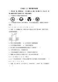 2025-2026学年八年级上期中数学试卷06（学生版+名师详解版）