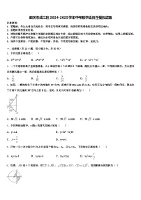 韶关市武江区2024-2025学年中考数学适应性模拟试题含解析