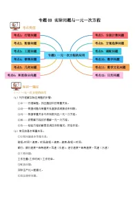 初中数学人教版（2024）七年级上册（2024）实际问题与一元一次方程精品当堂检测题