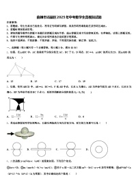 曲靖市沾益区2025年中考数学全真模拟试题含解析