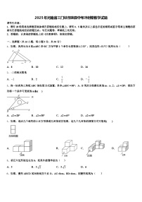 2025年河南省三门峡市陕县中考冲刺卷数学试题含解析