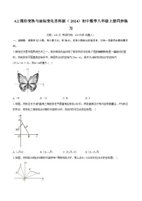 苏科版（2024）八年级上册（2024）第4章 平面直角坐标系4.2 图形变换与坐标变化优秀课后测评