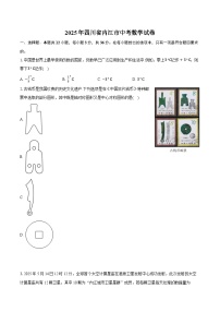 2025年四川省内江市中考数学试卷（含详细答案解析）
