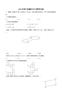 2025年四川省德阳市中考数学试卷（含详细答案解析）