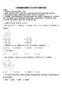 江西省南昌市南昌县2025年中考三模数学试题含解析
