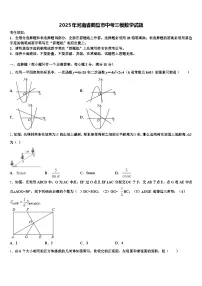 2025年河南省鹤壁市中考三模数学试题含解析