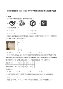 江西省景德镇市2024-2025学年七年级下学期期末考试数学试卷(含解析)