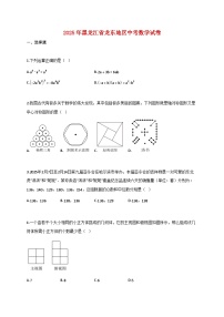 2025年黑龙江省龙东地区中考数学试题【附答案】