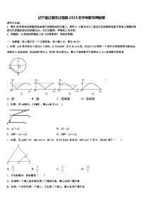辽宁省辽阳市辽阳县2025年中考数学押题卷含解析