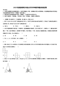 2025年新疆维吾尔乌鲁木齐市中考数学模拟预测试卷含解析