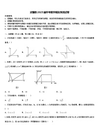灵璧县2025届中考数学模拟预测试卷含解析