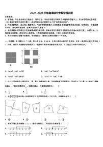2024-2025学年南漳县中考数学模试卷含解析