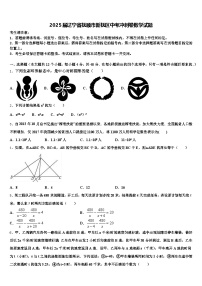 2025届辽宁省抚顺市新抚区中考冲刺卷数学试题含解析