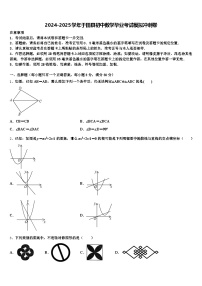 2024-2025学年于田县初中数学毕业考试模拟冲刺卷含解析