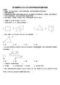 浙江省鹰潭市2024-2025学年中考适应性考试数学试题含解析