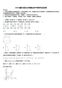 2025届四川省乐山市峨眉山市中考数学仿真试卷含解析