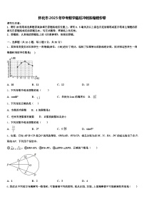 怀化市2025年中考数学最后冲刺浓缩精华卷含解析