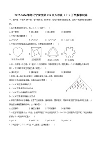 2025-2026学年辽宁省沈阳126中八年级（上）开学数学试卷-自定义类型