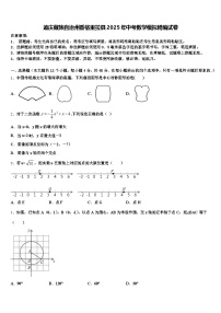 迪庆藏族自治州香格里拉县2025年中考数学模拟精编试卷含解析