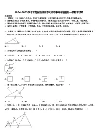 2024-2025学年宁夏回族银川市灵武市中考考前最后一卷数学试卷含解析