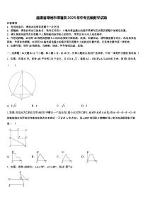 福建省漳州市漳浦县2025年中考五模数学试题含解析
